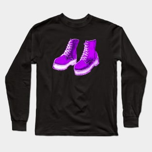 Purple Up For Military Kids Long Sleeve T-Shirt